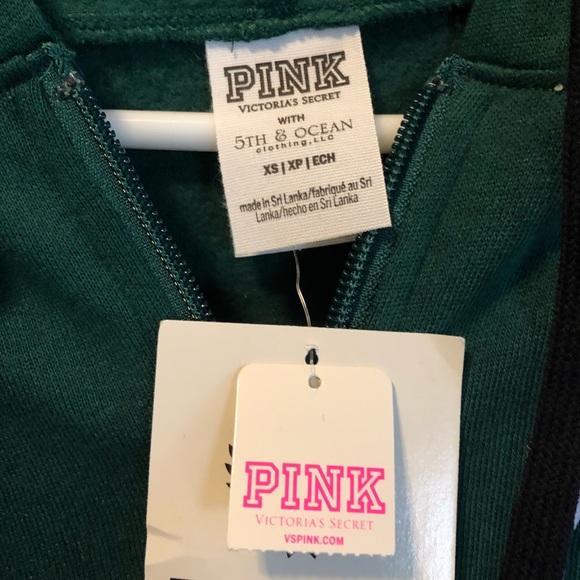 SOLD-Women’s VS Pink MSU Sweatshirt Size XS - Picture 2 of 3